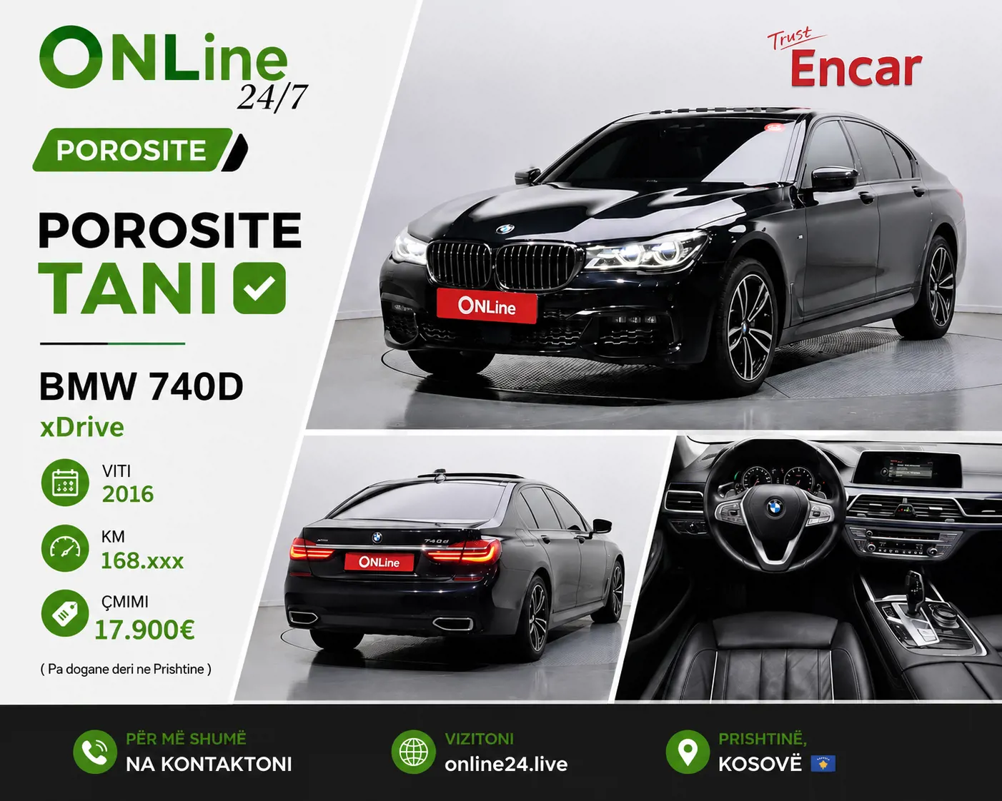 Bmw 740D xDrive